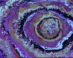 2. purple geode - 11x14