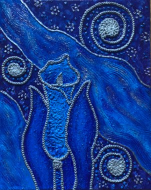 Blue calla - small size IMG_3407