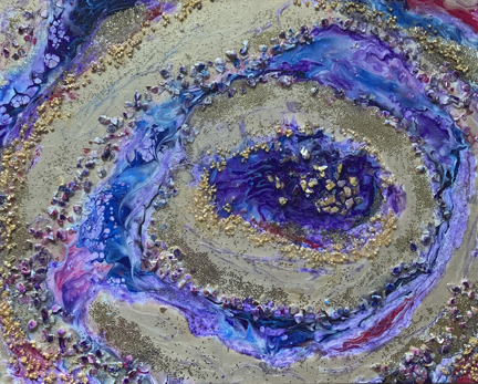 Golden geode - small size IMG_3405