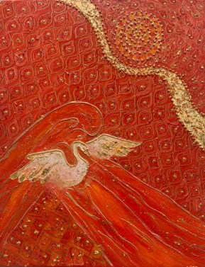 Swan emerging IMG_6363